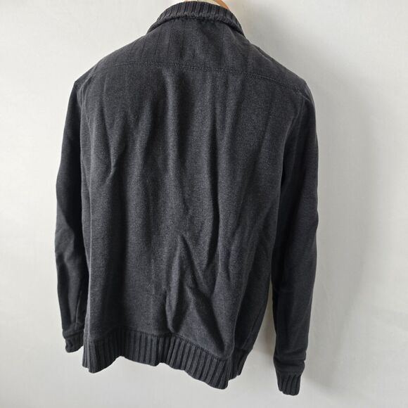 Calvin Klein Jacket Men's Size Large Gray Zip Up Soft Shell Pockets Long Sleeves - Picture 15 of 16